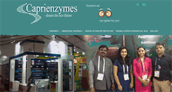 Desktop Screenshot of caprienzymes.com